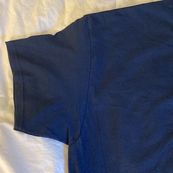 Gildan Warren Hayes Concert T-shirt in Navy Cotton with Short Sleeves. Size XL. - Picture 5 of 6